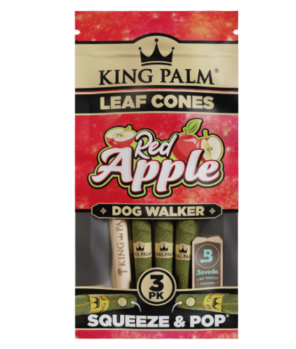 MINI ROLLS KING PALM X3 RED APPLE